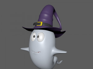ghost cartoon 3D-Modell