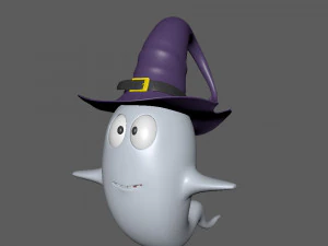 cartone animato fantasma Modello 3D