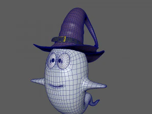 cartone animato fantasma Modello 3D