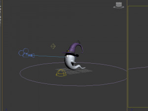 ghost cartoon 3D-Modell