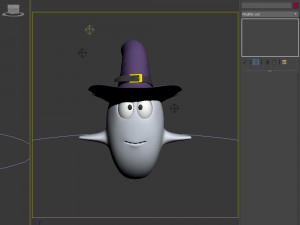 ghost cartoon 3D-Modell