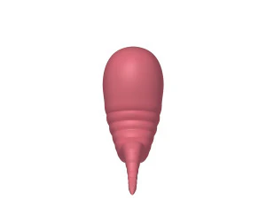 worm cartoon 3D Model