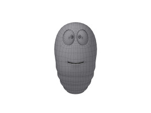 worm cartoon 3D 모델