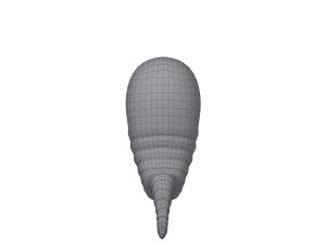 worm cartoon 3D 모델