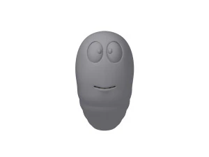 worm cartoon 3D Model