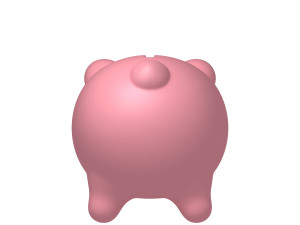 piggy bank 3D Model