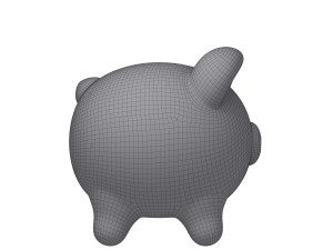 piggy bank 3D Model