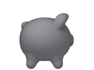 Piggy bank 3D Model