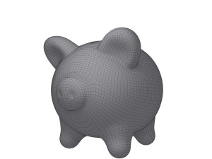 piggy bank 3D Model