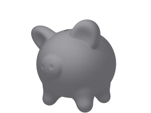 piggy bank 3D Model