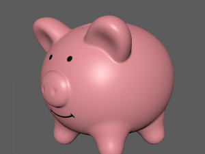 piggy bank 3D Model
