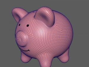 piggy bank 3D Model