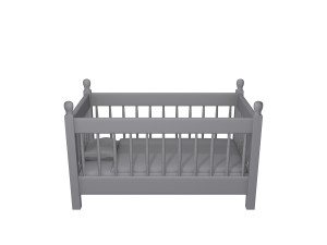 baby bed Modèle 3D