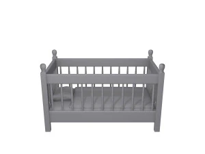 Babybett 3D Modell