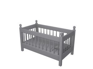 baby bed Modèle 3D