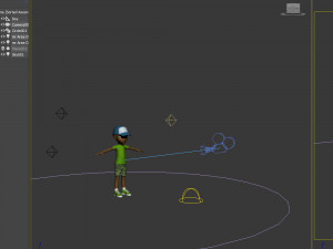 black boy cartoon Modello 3D