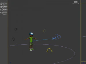 kresk&oacute;wka czarnego chłopca Model 3D