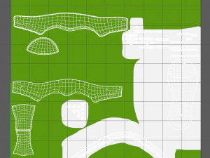 kresk&oacute;wka czarnego chłopca Model 3D