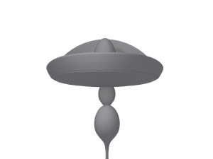 sombrero and maracas cartoon Modelo 3D