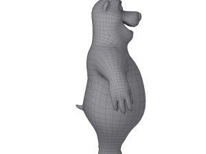 polar bear cartoon 3D Model