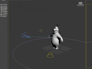 polar bear cartoon 3D 模型
