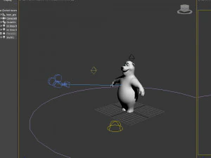 polar bear cartoon 3D Model
