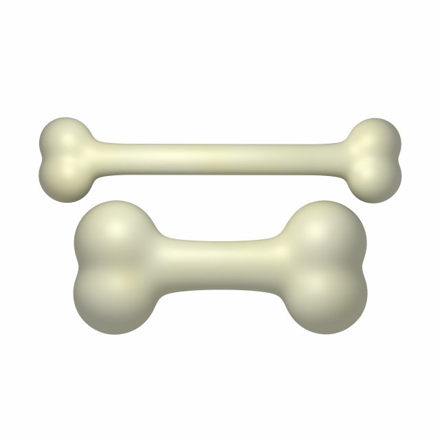 bones cartoon 3Dモデル .c4d .max .obj .3ds .fbx .stl .blend 
