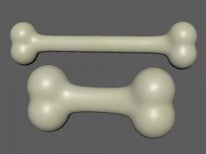bones cartoon 3Dモデル