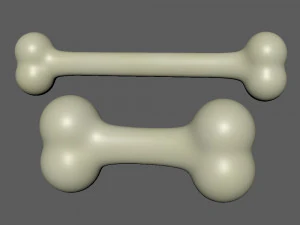Cartone animato di ossa Modello 3D