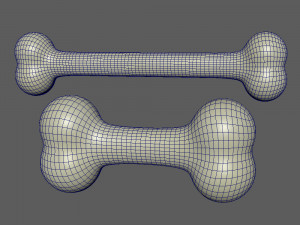bones cartoon 3Dモデル