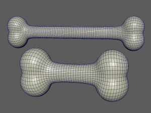 Cartone animato di ossa Modello 3D