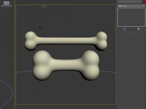 bones cartoon 3Dモデル