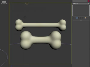 Cartone animato di ossa Modello 3D