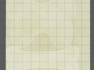 Cartone animato di ossa Modello 3D