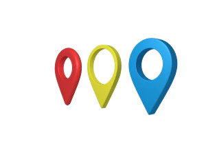 Penunjuk peta Model 3D