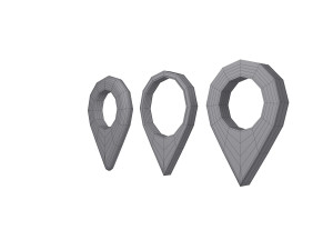 map pointer 3D-Modell