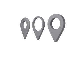 map pointer 3D-Modell