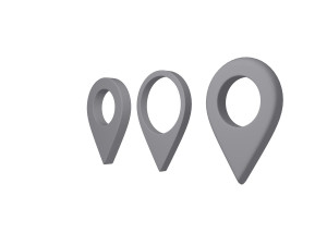 map pointer 3D-Modell