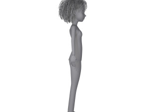 girl 03 cartoon 3D मॉडल