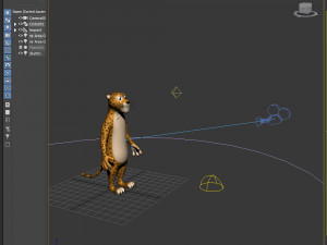 leopard cartoon 3D Модель