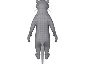 cartone animato di pantera Modello 3D