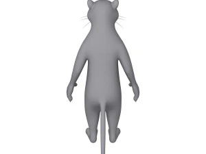 cartone animato di pantera Modello 3D