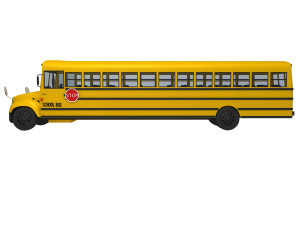 school bus Model 3D