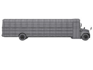 school bus Model 3D