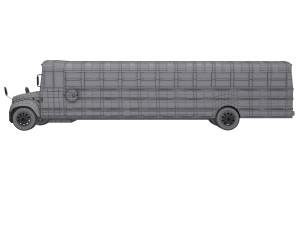 school bus Model 3D