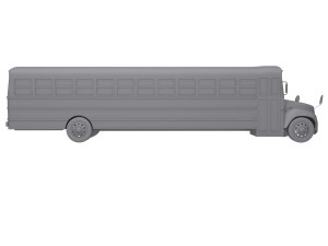 school bus Model 3D