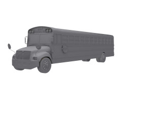 school bus Model 3D