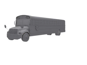 scuolabus Modello 3D