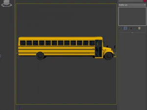 scuolabus Modello 3D
