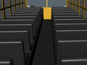 scuolabus Modello 3D